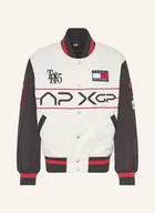 Kurtki damskie - Tommy Hilfiger Kurtka W Stylu College weiss - miniaturka - grafika 1