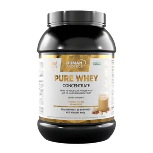 Human Protect Pure Whey 900g - Masło Orzechowe - Odżywki białkowe - miniaturka - grafika 1
