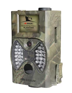 Braun Phototechnik Braun Phototechnik Kamera monitorująca BLACK300 Fotopułapka scutingcam300 - Fotopułapki - miniaturka - grafika 1