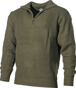 MFH Sweter"Troyer" oliwkowy M - Swetry męskie - miniaturka - grafika 1