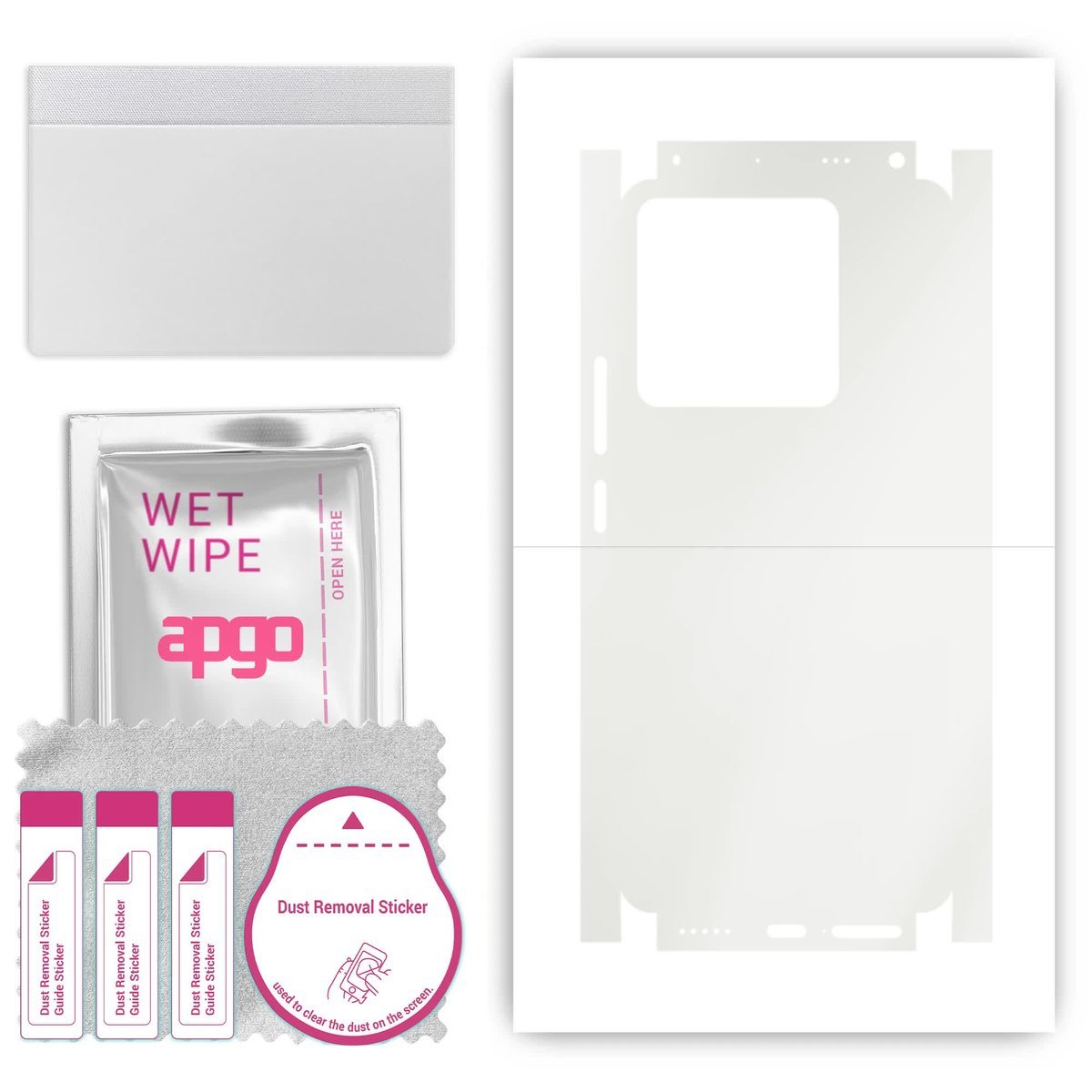 Folia hydrożelowa naklejka MATOWA na TYŁ+BOKI do Xiaomi Poco X6 - apgo hydrogel MATTE