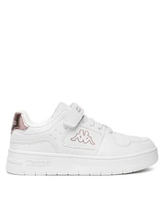 Kappa Sneakersy YG240060-01S Biały - Buty dla dziewczynek - miniaturka - grafika 1