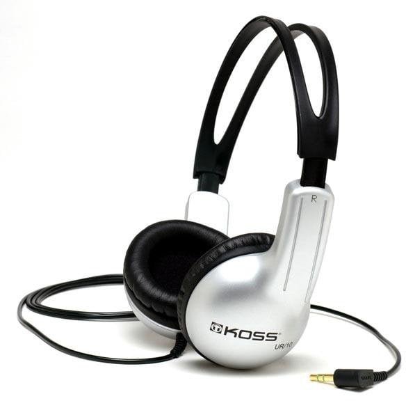 Koss UR10 srebrne/czarne