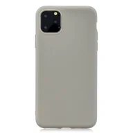 Etui i futerały do telefonów - König Design Etui kompatybilne z Apple iPhone 13 Pro Max plastikowe miękkie etui na telefon - Etui na telefon komórkowy szare - miniaturka - grafika 1