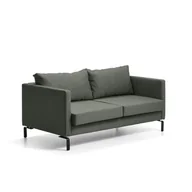 Inne meble biurowe - Sofa HARMONY, 2-osobowa, tkanina Etna, ciemnozielony - miniaturka - grafika 1