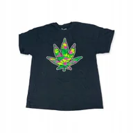 Koszulki męskie - Koszulka t-shirt męski SPENCER'S czarny nadruk S - miniaturka - grafika 1