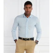 Koszule męskie - Calvin Klein Koszula POPLIN | Slim Fit - miniaturka - grafika 1