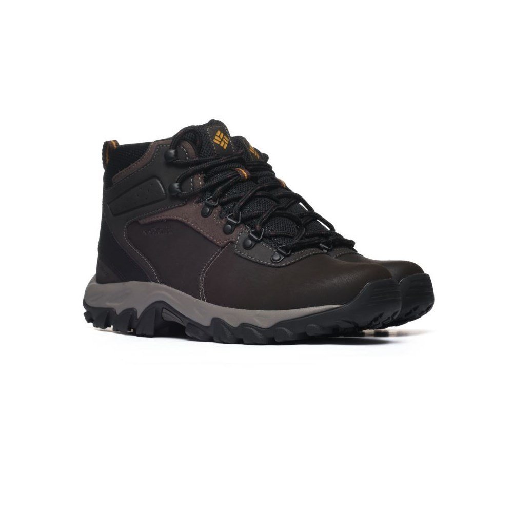 Columbia Newton Ridge Plus 2 męskie buty trekkingowe i trekkingowe ze średnim stanem, Cordovan Squash, 41.5 EU