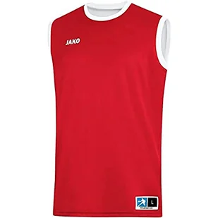 JAKO Change 2.0 męski kombinezon dwustronny, czerwony/biały, 3XL - Koszulki sportowe męskie - miniaturka - grafika 1