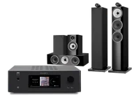 Kino domowe - NAD T778 (czarny) + 703 S3 + 707 S3 + HTM71 S3 (czarny) - miniaturka - grafika 1