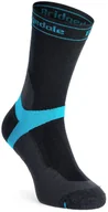 Skarpety termoaktywne - Skarpety męskie Bridgedale MTB Mid Season Weight T2 Merino Sport Boot - dark grey 36 - 39 - miniaturka - grafika 1