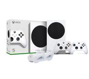 Konsole Xbox - Xbox Series S 512GB + dodatkowy pad (biały) + ładowarka PowerA DUO - miniaturka - grafika 1