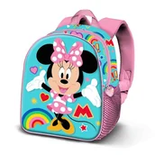 Plecaki - Disney Minnie Mouse Greet-Elite plecak 3D, turkusowy, 25 x 30 cm, pojemność 7 l, Turkusowa Myszka Minnie, Jeden rozmiar, Plecak Elite 3D - miniaturka - grafika 1