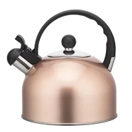 Czajniki na gaz - Czajnik nierdzewny 2,5 l hot drop szampańskie złoto - miniaturka - grafika 1