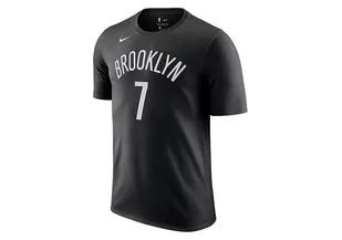Nike Nba Brooklyn Nets Kevin Durant Tee Black - Koszulki męskie - miniaturka - grafika 1