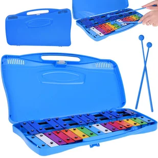 Cymbałki Dzwonki Chromatyczne dla Dzieci Edukacyjny Zestaw IN0176 - Instrumenty muzyczne dla dzieci - miniaturka - grafika 1