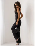 Kombinezony - Dopasowany kombinezon na ramiączkach CELIA - czarny - miniaturka - grafika 1