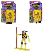 Figurki dla dzieci - Wojownicze Żółwie Ninja Mini Figurka Donatello Playmates - miniaturka - grafika 1