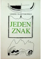 Poezja - Jeden znak - miniaturka - grafika 1