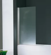 Parawany nawannowe - Novellini Aurora 1 Parawan jednoczęściowy wahadłowy 70x150 cm profile białe szkło przezroczyste AURORAN170-1A - miniaturka - grafika 1