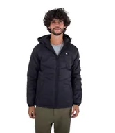 Kurtki męskie - thread collective inc. Męska kurtka bomberka Puffer, Czarny, XL - miniaturka - grafika 1