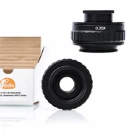 Mikroskopy i lupy - Regulowany adapter 0,4x do kamery mikroskopu stereoskopowego - miniaturka - grafika 1