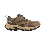 Buty trekkingowe damskie - Damskie buty na wędrówki Jack Wolfskin VOJO TOUR TEXAPORE LOW W dark anis - 36 - miniaturka - grafika 1