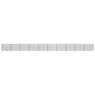 Ogrodzenie z siatki, ze stopami słupków, zielone, 1,8x25 m Lumarko! - Ogrodzenia - miniaturka - grafika 3