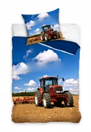 Pościel dla dzieci - pościel dziecięca 140x200 Traktor ciągnik Bawełna - miniaturka - grafika 1