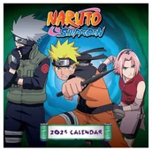 Kalendarze - Naruto Shippuden kalendarz ścienny 2025 - miniaturka - grafika 1
