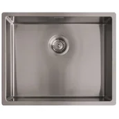 Zlewozmywaki - Reginox Zlewozmywak MIAMI 50x40 Gun metal R30721 - miniaturka - grafika 1