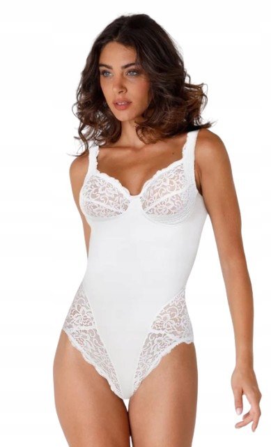 LOVABLE BODY BIELIŹNIANE BIAŁE Z KORONKĄ 80C J5A