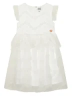 Sukienki i spódniczki dla dziewczynek - Guess Sukienka elegancka K6RK22 WK040 Biały Regular Fit - miniaturka - grafika 1