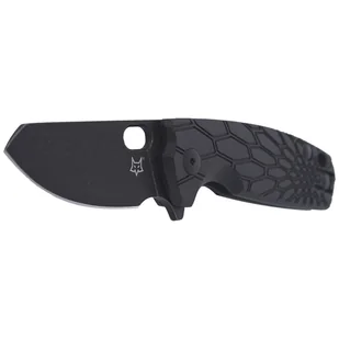 Nóż składany Fox Baby Core FRN Black, Black Stonewashed N690by Jesper Voxnaes (FX-608 B) - Noże - miniaturka - grafika 2