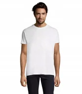 Koszulki męskie - T-shirt Koszulka Męska WYSOKA JAKOŚĆ Sol's IMPERIAL 11500 BIAŁA XXL - miniaturka - grafika 1