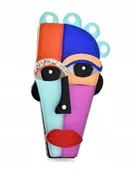 Broszki - NOWA PRZYPINKA, BROCHA, BROSZKA - ART DECO TWARZ PICASSO - miniaturka - grafika 1