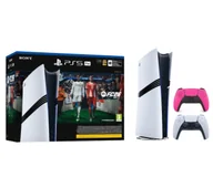 Konsole Playstation - Sony PlayStation 5 Pro PS5 2TB EA SPORTS FC 26 Bundle + Dodatkowy Pad Różowy - miniaturka - grafika 1