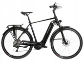Rowery elektryczne - Elektryczny rower trekkingowy KROSS TRANS HYBRID PRESTIGE rozmiar L Czarny - miniaturka - grafika 1