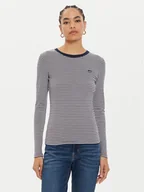 Bluzki damskie - Levi's® Bluzka Essential Housemark 000KL-0002 Kolorowy Slim Fit - miniaturka - grafika 1