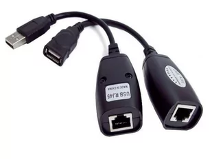 Extender Usb Po Skrętce Rj45 Cat5 5E 6 50M - Huby USB - miniaturka - grafika 1