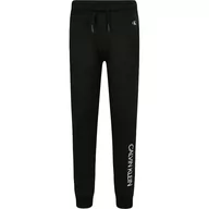 Spodnie i spodenki dla chłopców - CALVIN KLEIN JEANS Spodnie dresowe | Regular Fit - miniaturka - grafika 1