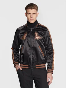 J.Lindeberg Kurtka bomber Eagle Varsity FMOW07327 Czarny Regular Fit - Kurtki męskie - miniaturka - grafika 1