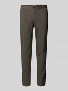 Chinosy o kroju slim fit z mieszanki wiskozy model ‘MARK’ - Spodnie męskie - miniaturka - grafika 1