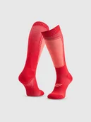 Skarpety termoaktywne - 4F Skarpety narciarskie damskie - czerwone 39-42 - miniaturka - grafika 1