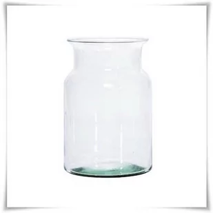 Słój szklany dekoracyjny W-332D1 H-18,5 cm D-11 cm / szkło ekologiczne - Dekoracje domu - miniaturka - grafika 1