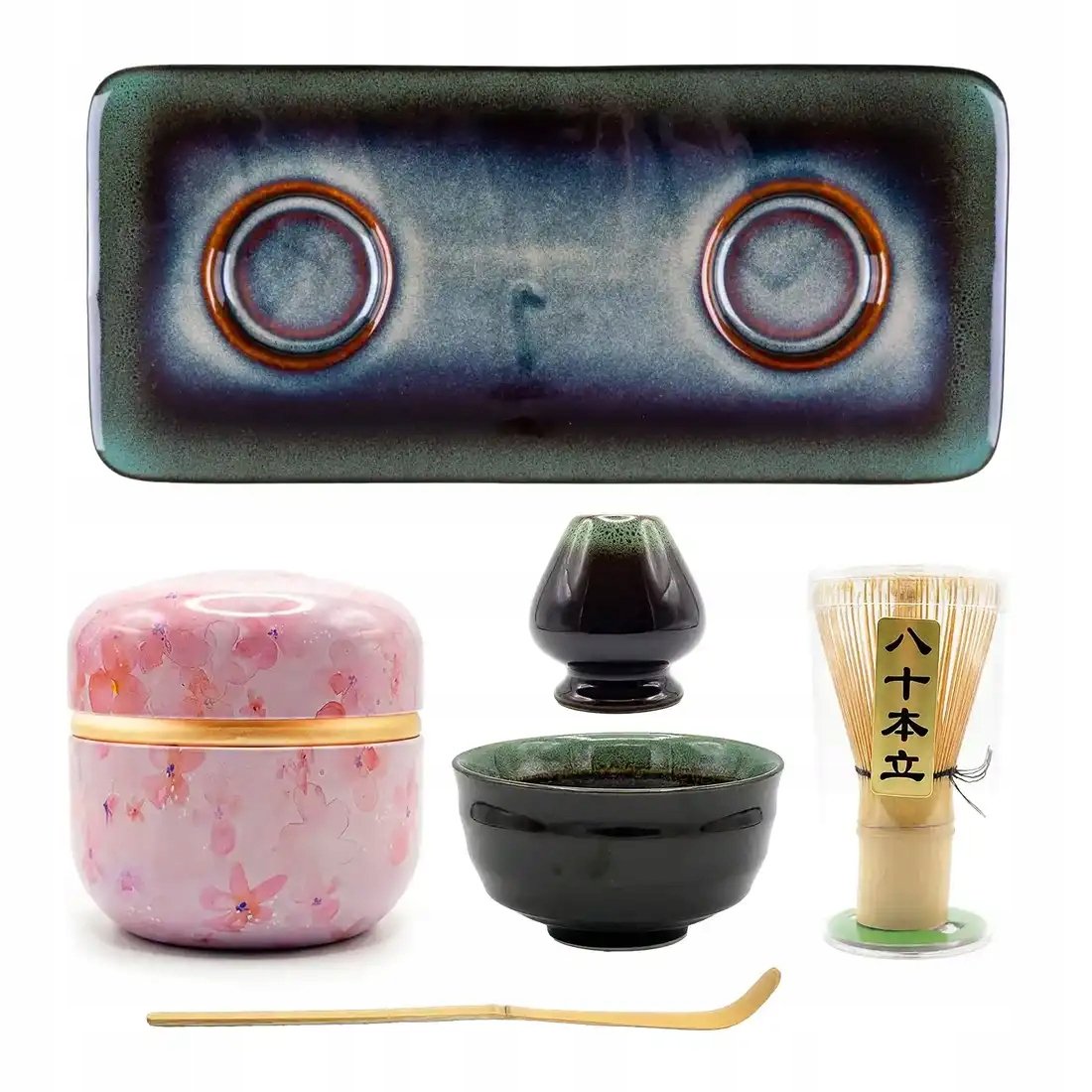 Ceremonialny zestaw do robienia matchy herbaty Matcha 6w1