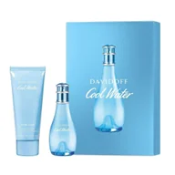 Zestawy perfum damskich - Davidoff Set Cool Water Woman Edt spray + Body Lotion 30 ml - miniaturka - grafika 1