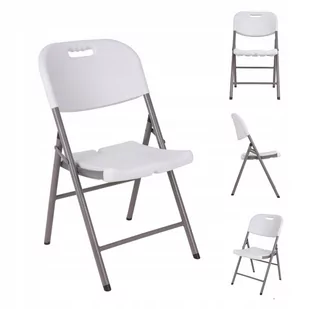 Krzesło ogrodowe cateringowe składane OGRODOWE BIAŁE - Krzesła Krzesło ogrodowe cateringowe składane OGRODOWE BIAŁE - Krzesła - miniaturka - grafika 1