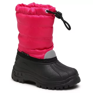 Buty dla dziewczynek - Śniegowce PLAYSHOES - 193005 M Pink 18 - grafika 1