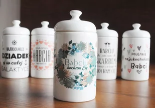 Pojemnik dla Babci na urodziny do kuchni, 500ml na Dzień Babi, Sowia Aleja - Pojemniki kuchenne - miniaturka - grafika 1